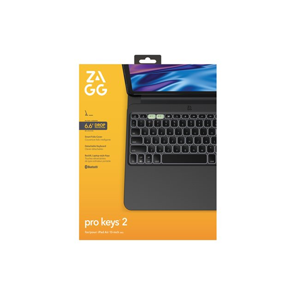 ZAGG KB ProKey 2 iPad Air 13 M2 Bl UK