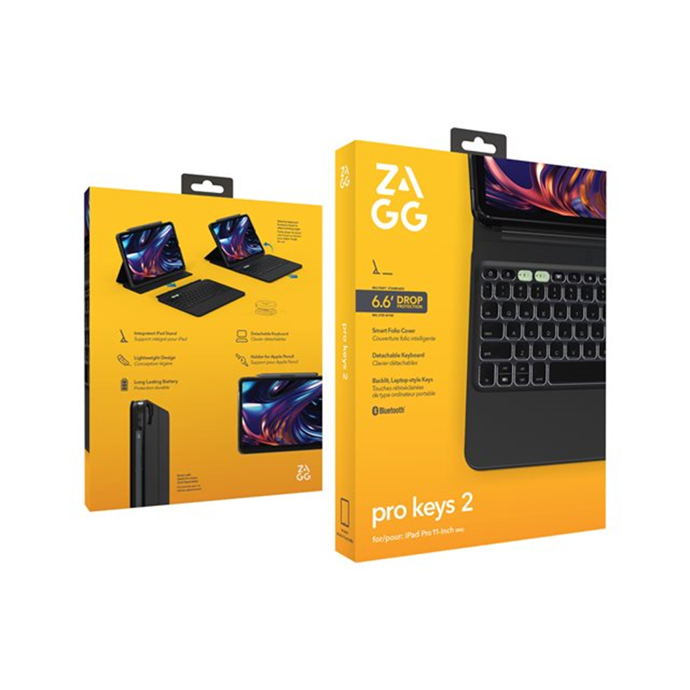 ZAGG KB ProKey 2 iPad Pro 11 M4 Bl Swiss