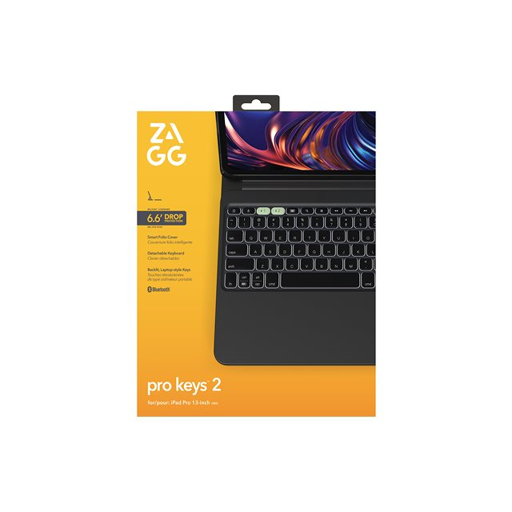 ZAGG KB ProKey 2 iPad Pro 13 M4 Bl Azert