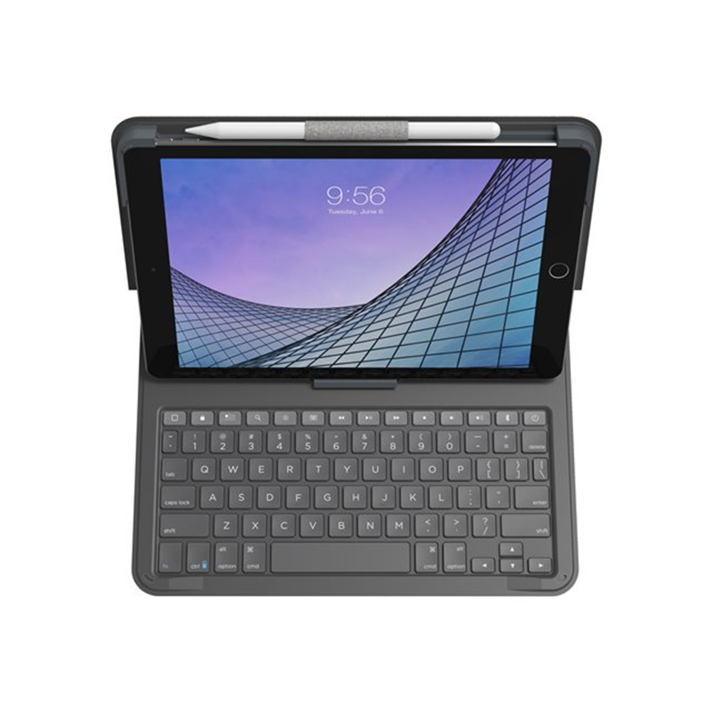 ZAGG KeybMes Fol2 iPad 10.2/10.5Charc UK