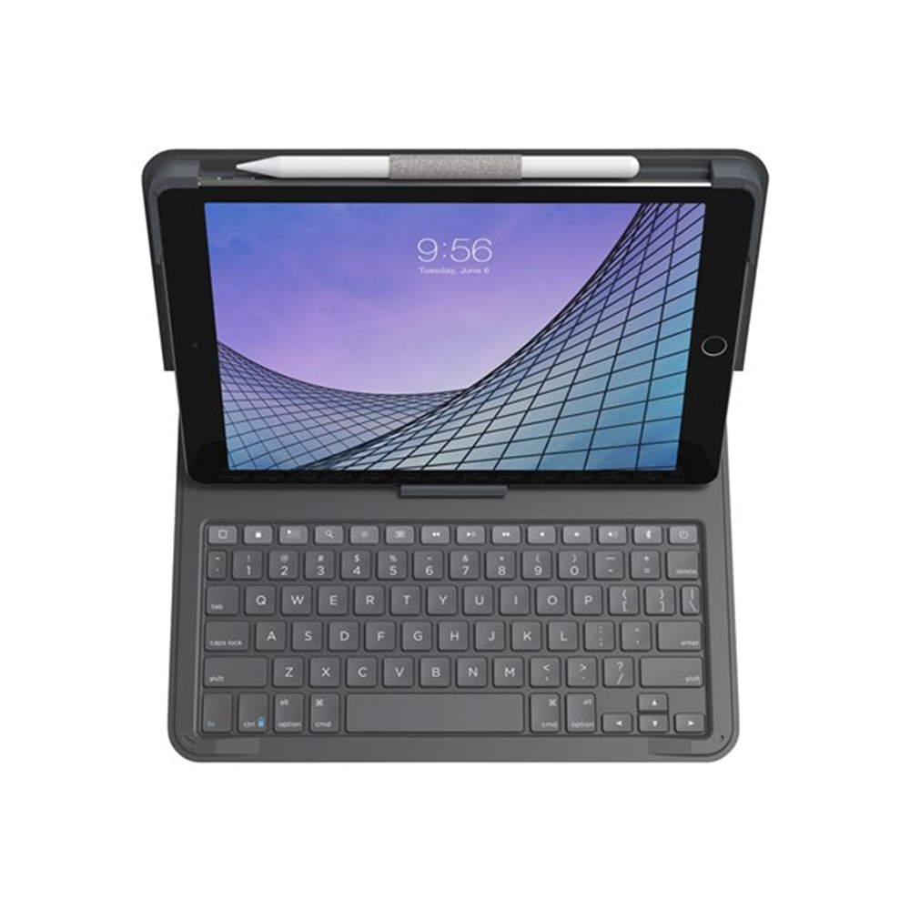 ZAGG KeybMes Fol2 iPad 10.2/10.5Charc UK
