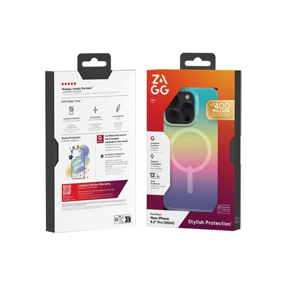 ZAGG Milan Snap Jim SMPro Iridescent ZAGG Milan Snap Jim SMPro Iridescent