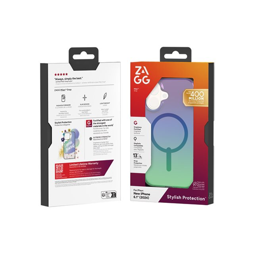 ZAGG Milan Snap Pam SM Raven Feather