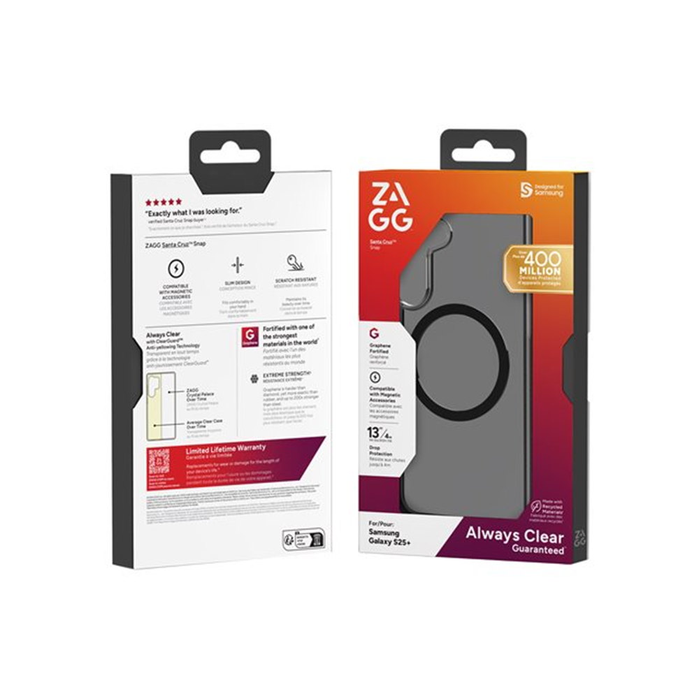 Zagg Santa Cruz Snap - achterzijde behuizing voor mobiele telefoon