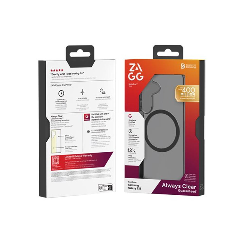 Zagg Santa Cruz Snap - achterzijde behuizing voor mobiele telefoon