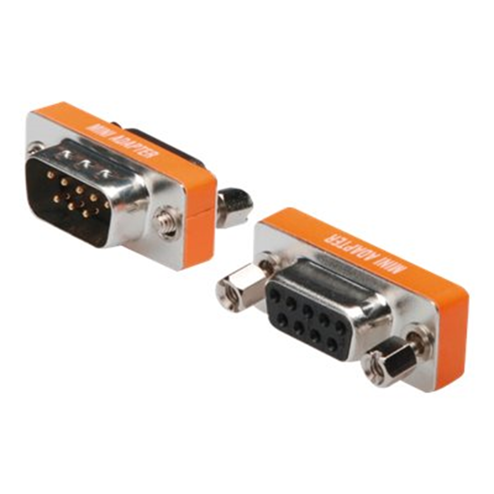 Zero Modem adapter, D-Sub9 metal housing