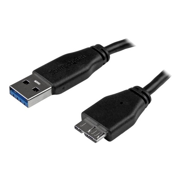 0.5m 20in Slim USB 3.0 Micro B Cable