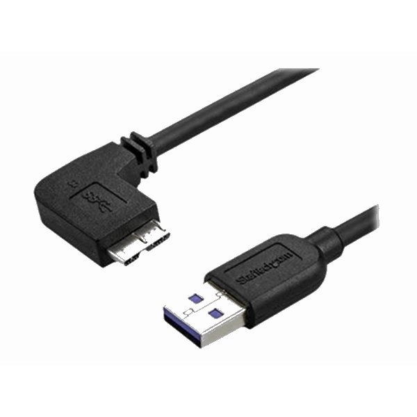 0.5m 50cm Slim Micro USB 3.0 Cable - M/M