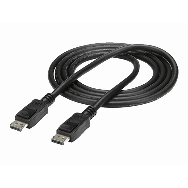 0.5m DisplayPort 1.2 Cable with Latches