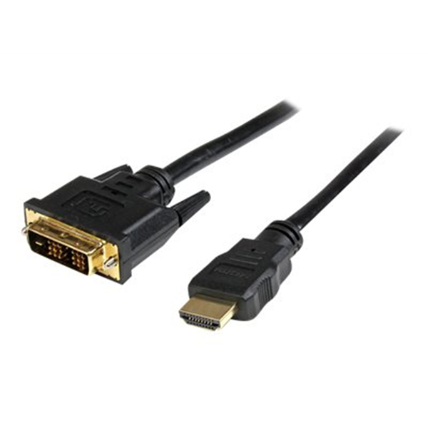 0.5m HDMI to DVI-D Cable - M/M