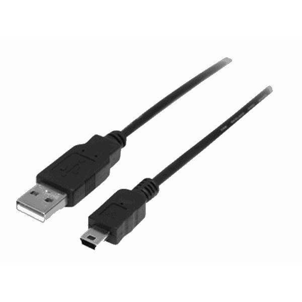0.5m Mini USB 2.0 Cable - A to Mini B