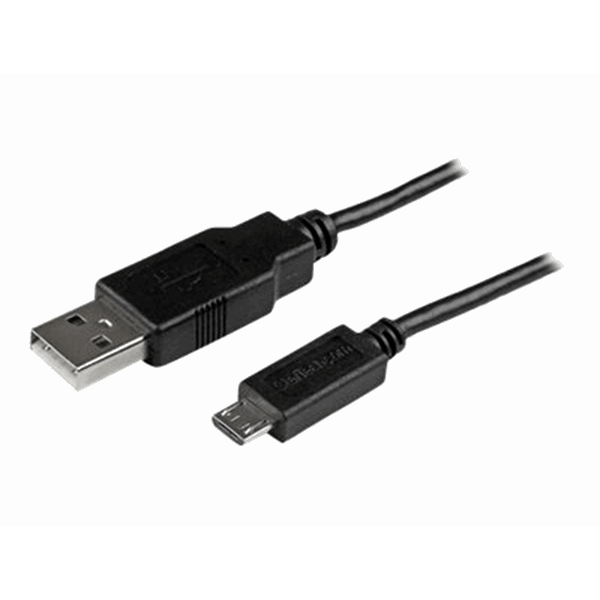 0.5m Slim Micro USB Phone Charger Cable