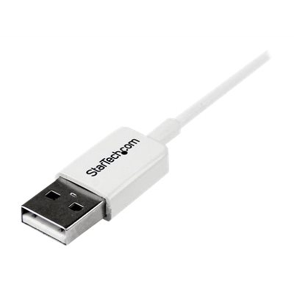 0.5m White Micro USB Cable A to Micro B