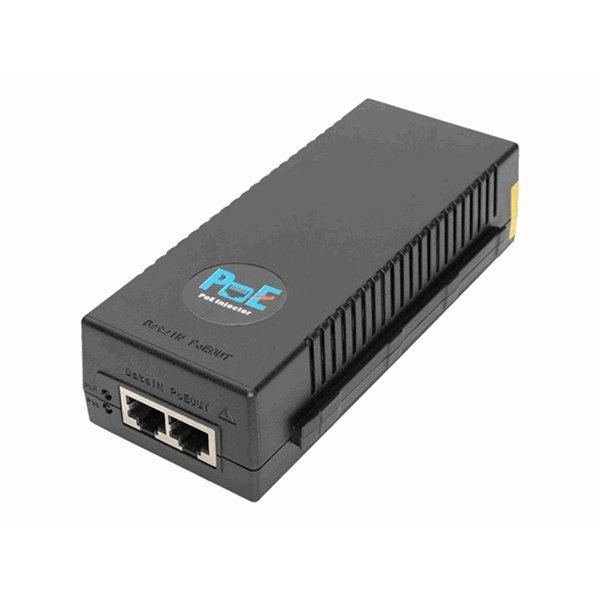 10 Gigabit Ethernet PoE+ Injector, 802.3