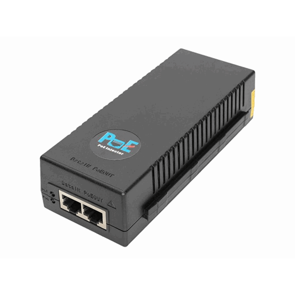 10 Gigabit Ethernet PoE+ Injector, 802.3