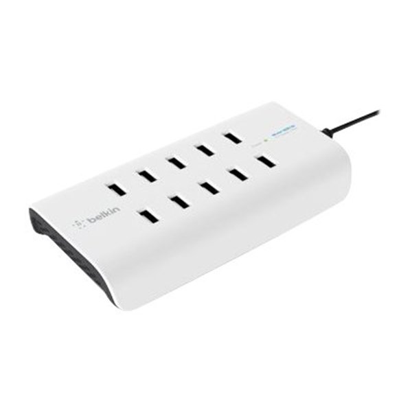 10-Port 2.4A USB Charger
