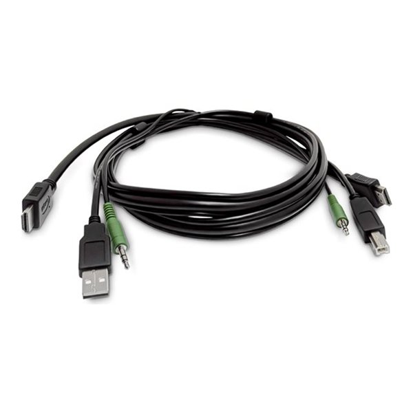 10ft (3m) HDMI KVM Cable USB 2.0