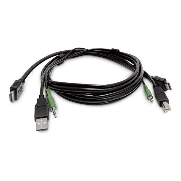 10ft (3m) HDMI KVM Cable USB 2.0
