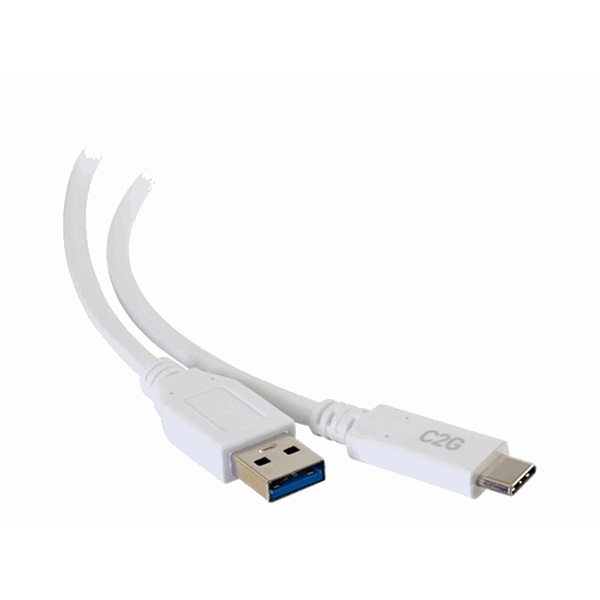 10ft USB M C TO A M 3.2 GEN1 3A WH 3M 10ft USB M C TO A M 3.2 GEN1 3A WH 3M