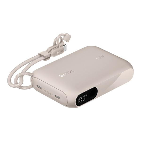 10k PD20W Pwr Bank w Display Sand