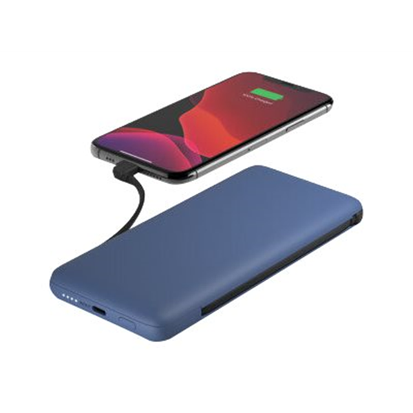 10K PowerBank+Cables USB-C/Lightning
