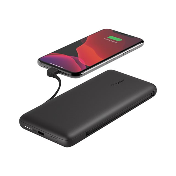 10K PowerBank+cables USB-C/Lightning