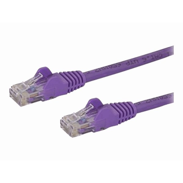 10m Purple Snagless Cat6 Patch Cable