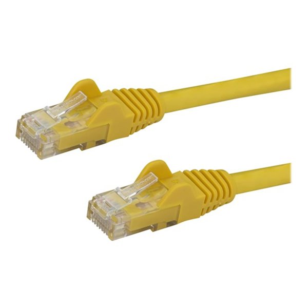 10m Yellow Snagless UTP Cat6 Patch Cable