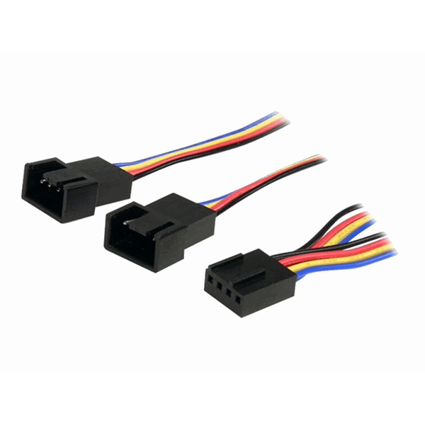 12" 4Pin PWM Fan Extension Power Y Cable