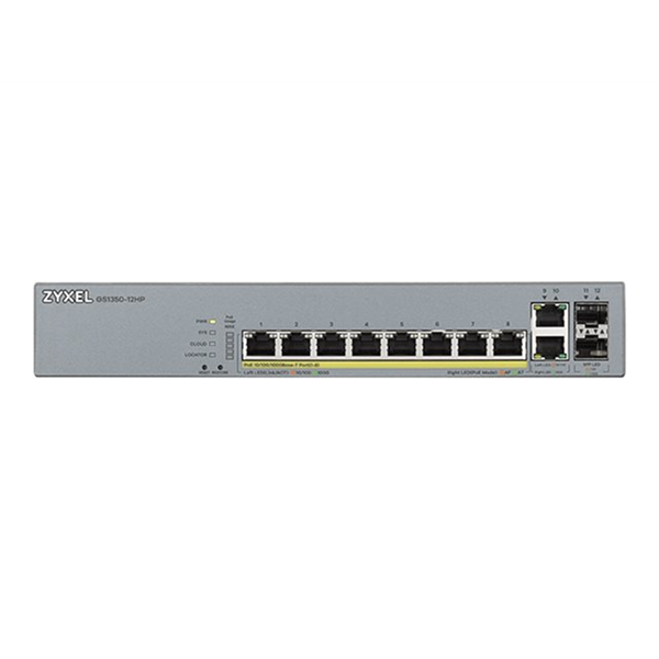 12 Port managed CCTV PoE Switch long ra