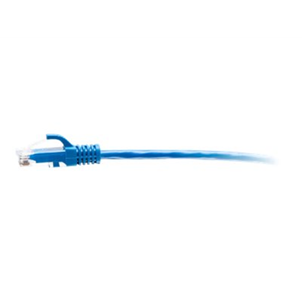 12FT/3.6M CAT6A SLIM PATCH 28AWG BLUE