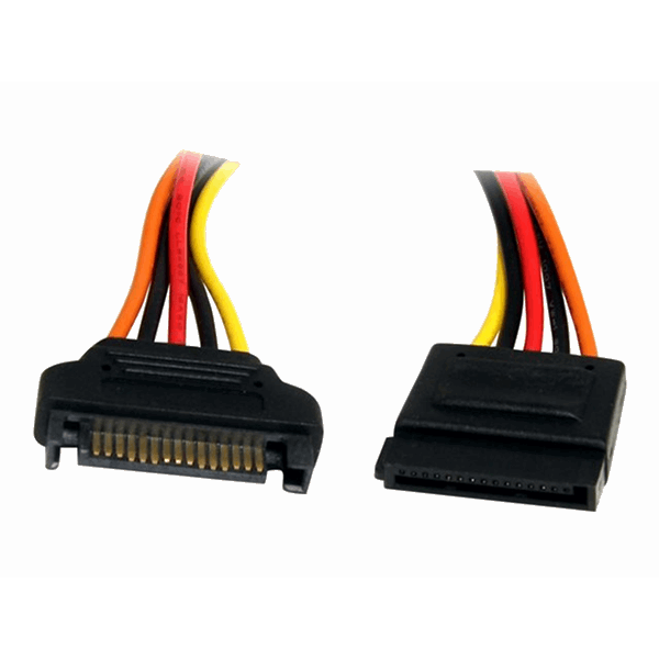 12in 15 pin SATA Power Extension Cable
