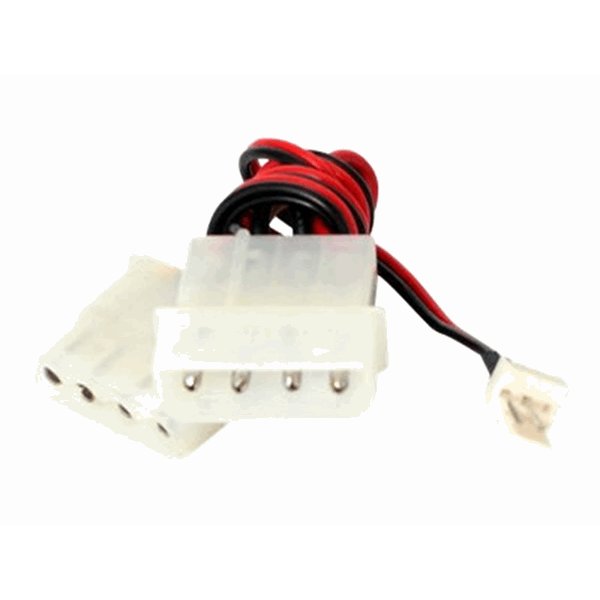 12in Fan Adapter TX3 to 2x LP4 Power
