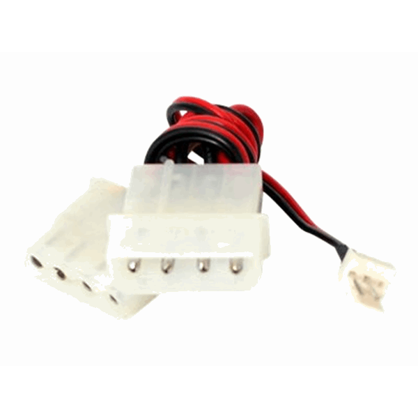 12in Fan Adapter TX3 to 2x LP4 Power
