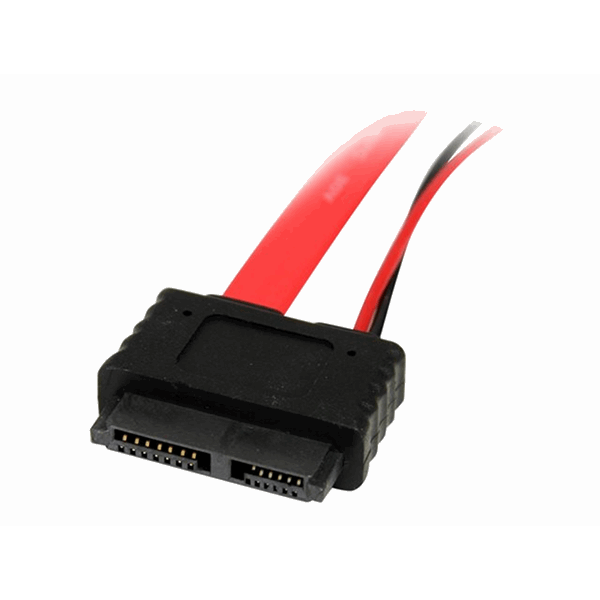 12in Slimline SATA to SATA Cable