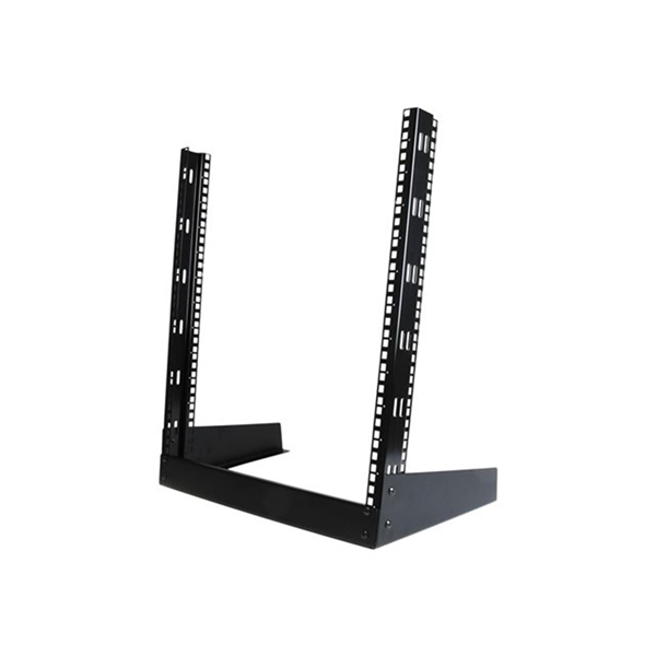 12U 48cm Desktop Open Frame 2 Post Rack