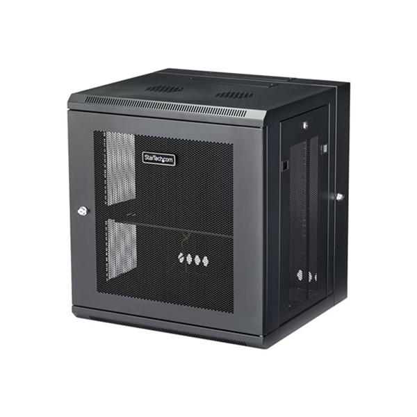 12U Wall Mount Rack Cabinet with Hinge