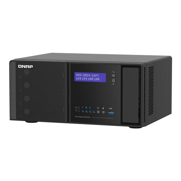 14x1GbEPoE 2 X1GbE SFP+/RJ45PoE 4X HDD 2