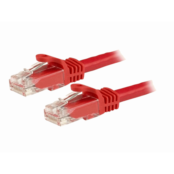 15 m Red Snagless Cat6 UTP Patch Cable