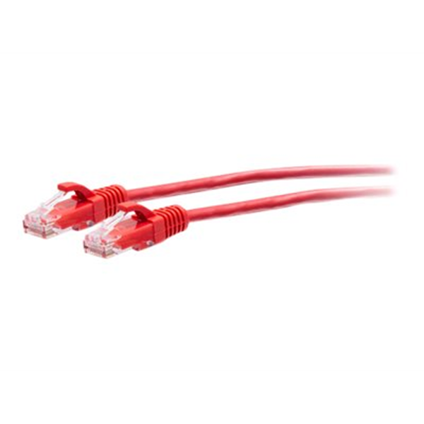 15FT/4.5M CAT6A SLIM PATCH 28AWG RED 15FT/4.5M CAT6A SLIM PATCH 28AWG RED
