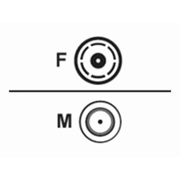 15m Low Loss LMR-240 Cable w/TNC Conn