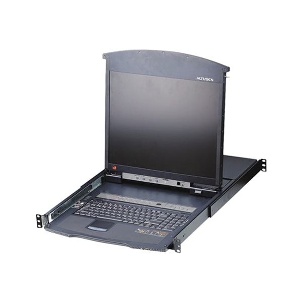 16-Port 17i LCD Cat5e/6 KVM Over IP Switch (Dual Rail)