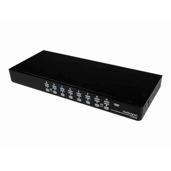 16 Port 1U Rackmount USB KVM Switch