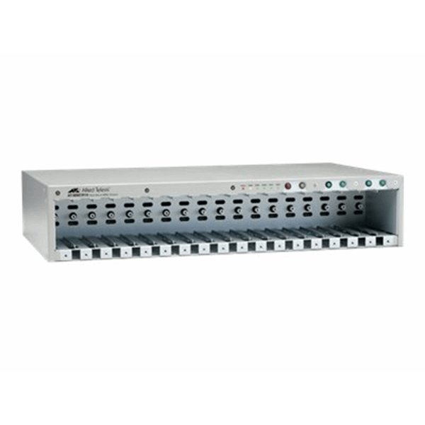 18-Slot Chassis for MMC2xxx Media Converters 1 AC Multi-Region PSU