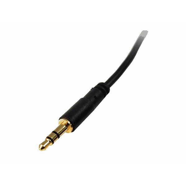 1.8m Slim 3.5mm Stereo Audio Cable M/M