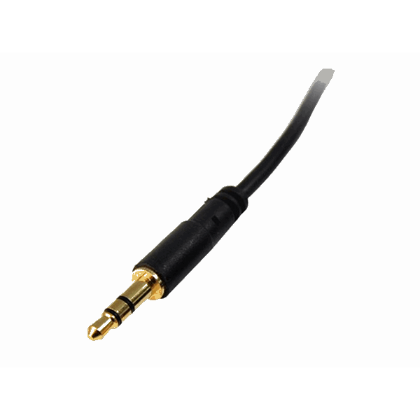 1.8m Slim 3.5mm Stereo Audio Cable M/M