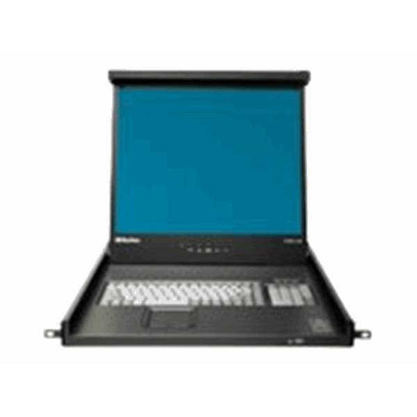 19in LED backlit LCD KVM console French
