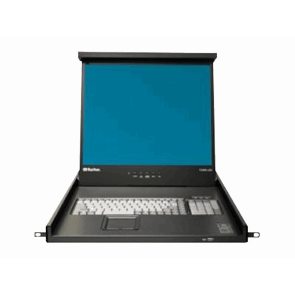 19in LED backlit LCD KVM console German