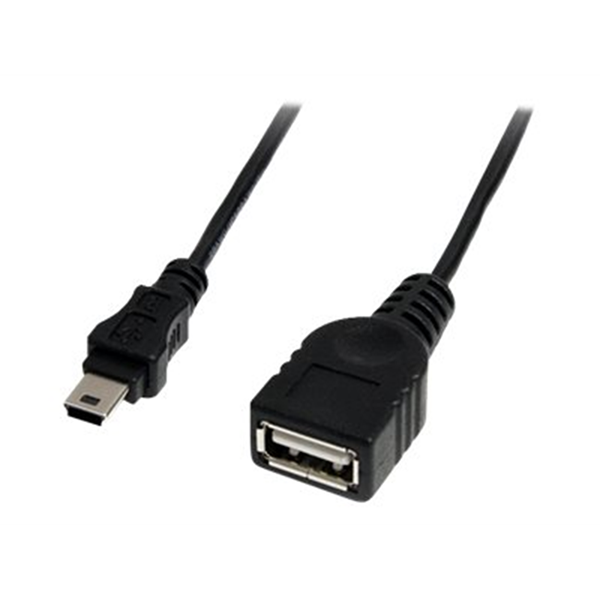 1ft Mini USB 2.0 Cable - USB A to Mini B