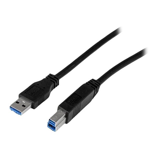 1m 3 ft Certified USB 3.0 A to B Cable